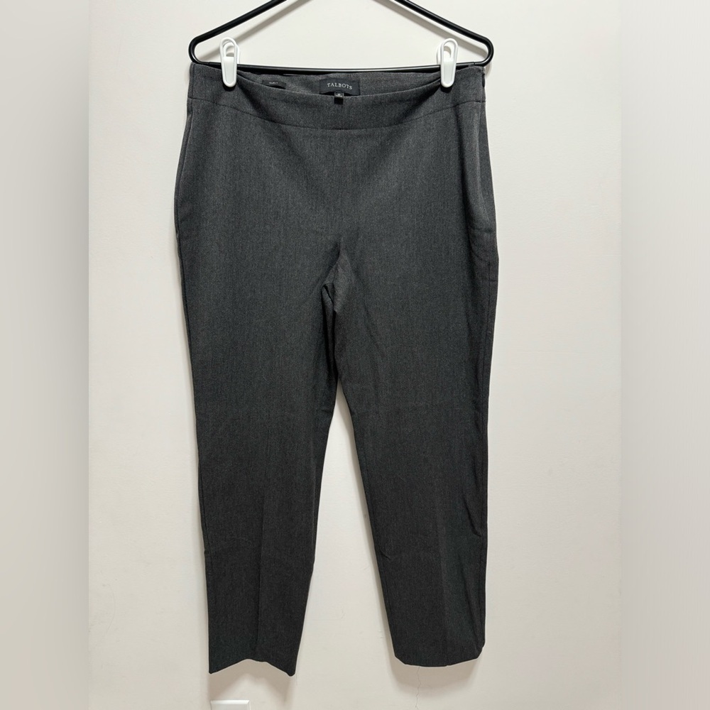Women’s Talbots Curvy Dress Pants in Gray
